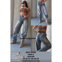Envy Rose Скейтери джинси іржавого кольору Skater 25-30 5409-2
