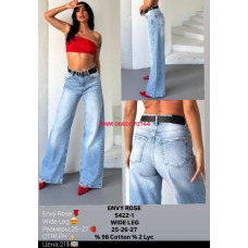 Envy Rose Wide leg джинси блакитного кольору весна 25-27 5422-1