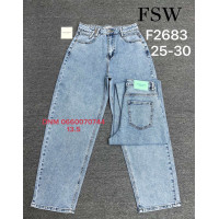 FSW Баггі джинси блакитного кольору Baggy 25-30 2683