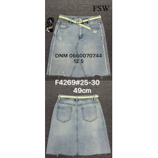 FSW Спідниця джинсова блакитного кольору 25-30 4269 