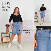 FSW Спідниця джинсова блакитного кольору 28-33 4291 