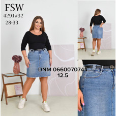 FSW Спідниця джинсова блакитного кольору 28-33 4291 