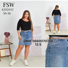 FSW Спідниця джинсова блакитного кольору 30-36 4292 