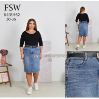 FSW Спідниця джинсова блакитного кольору 30-36 6459 