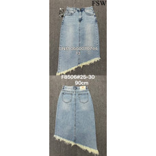 FSW Спідниця джинсова блакитного кольору 25-30 8506 