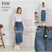 FSW Спідниця джинсова синього кольору 25-30 8542 