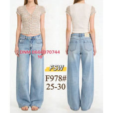 FSW Баггі джинси блакитного кольору Baggy fit 25-30 978