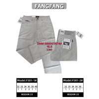 Fang Fang Класичні брюки сірого кольору штани Classic fit льняні 32-40 301-1