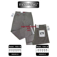 Fang Fang Класичні брюки сірого кольору штани Classic fit льняні 32-40 303-1