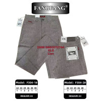 Fang Fang Класичні брюки сірого кольору штани Classic fit льняні 32-40 304-1