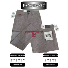 Fang Fang Класичні брюки сірого кольору штани Classic fit льняні 32-40 304-1
