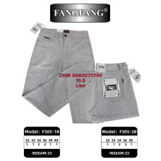 Fang Fang Класичні брюки сірого кольору штани Classic fit льняні 32-38 305-2