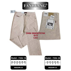 Fang Fang Класичні брюки сірого кольору штани Classic fit льняні 32-38 306-2