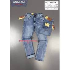 Fang Fang Класичні джинси синього кольору Classic fit 30-38 6001