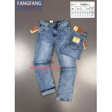 Fang Fang Класичні джинси синього кольору Classic fit 30-38 6003