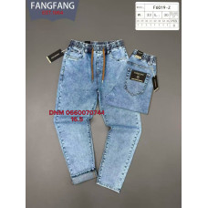 Fang Fang Мом джинси блакитного кольору Mom fit 28-36 6019