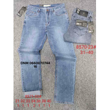 Fang Fang Класичні джинси синього кольору Classic fit 31-40 8570-23