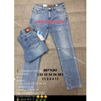 Fangsida  Класичні джинси синього кольору Classic fit 32-38 8871