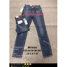 Fangsida  Класичні джинси синього кольору Classic fit 32-38 8872