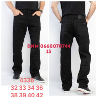 Fangsida  Класичні джинси чорного кольору Classic fit 32-42 4336