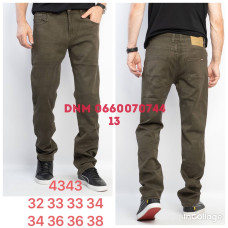 Fangsida  Класичні джинси оливкового кольору Classic fit 32-38 4343