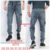 Fangsida  Джогери брюки синього кольору Joggers 28-34 8172