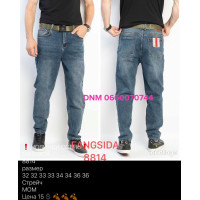Fangsida  Мом джинси синього кольору Mom fit 32-36 8814
