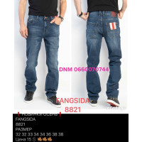 Fangsida  Класичні джинси синього кольору Classic fit 32-38 8821
