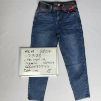 Fangsida  Мом джинси синього кольору Mom fit 29-38 8804