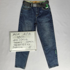 Fangsida  Мом джинси синього кольору Mom fit 30-34 8810