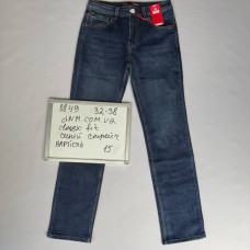 Fangsida  Класичні джинси синього кольору Classic fit 32-38 8849