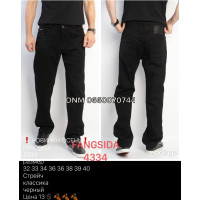 Fangsida  Класичні джинси чорного кольору Classic fit 32-40 4334