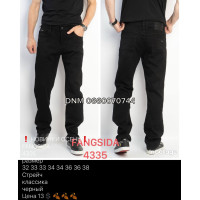 Fangsida  Класичні джинси чорного кольору Classic fit 32-38 4335