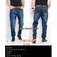 Fangsida  Мом джинси синього кольору Mom fit 27-34 8708