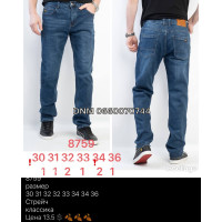 Fangsida  Класичні джинси синього кольору Classic fit 30-36 8759