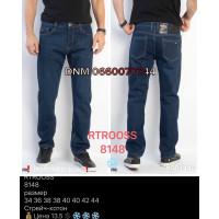 Rtrooss  Класичні джинси синього кольору Classic fit 34-44 8148