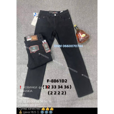 Fangsida  Класичні джинси чорного кольору Classic fit 32-36 8861