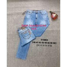 Fangsida  Класичні джинси синього кольору Classic fit 40-50 3158