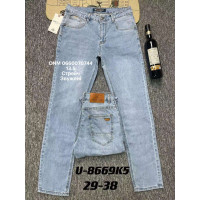 Fangsida  Звужені джинси блакитного кольору стрейч весна Slim fit 29-38 8669K5