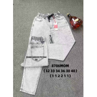 Fangsida  Мом джинси сірого кольору Mom fit 32-40 8786