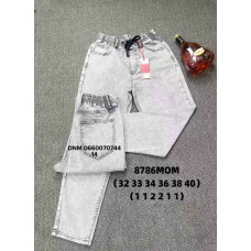 Fangsida  Мом джинси сірого кольору Mom fit 32-40 8786