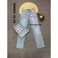 Fangsida  Класичні джинси блакитного кольору Classic fit 32-42 8995