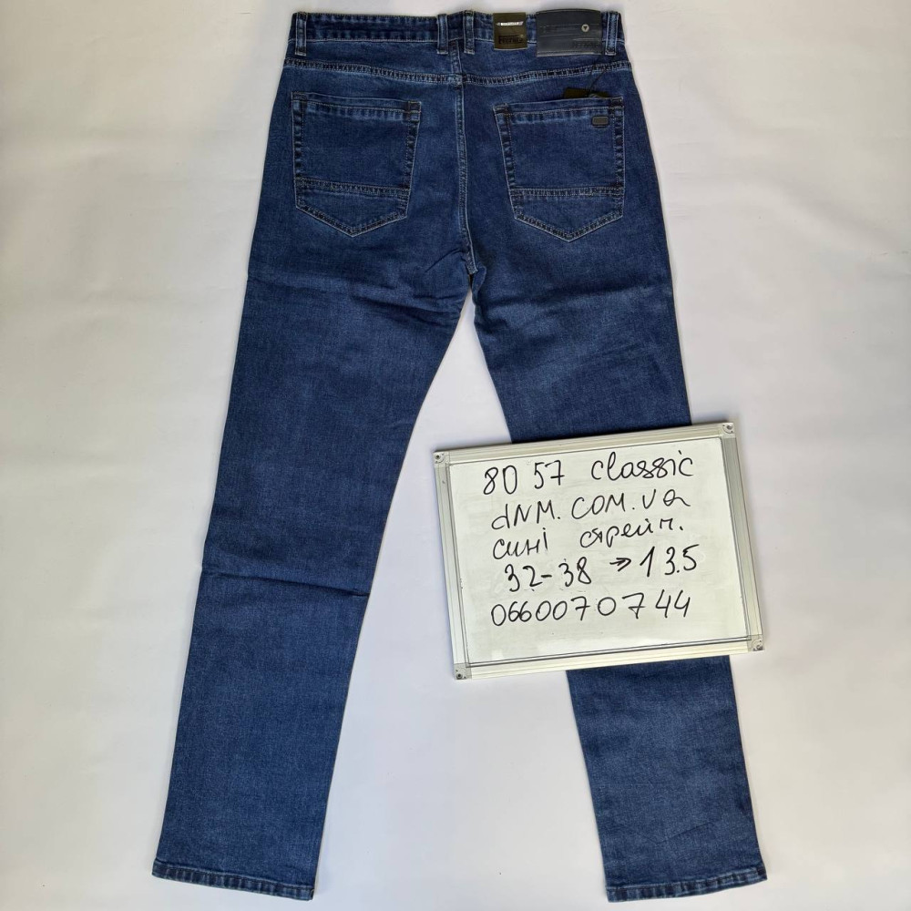 Feerars  Класичні джинси синього кольору Classic fit 32-38 8057