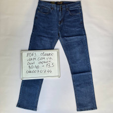 Feerars  Класичні джинси синього кольору Classic fit 30-40 8063
