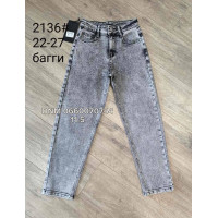 Forest Баггі джинси підліткові сірого кольору Baggy fit 22-27 2136