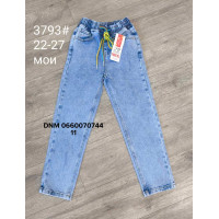 Forest Мом джинси підліткові блакитного кольору Mom fit 22-27 3793 