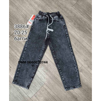 Forest Баггі джинси підліткові сірого кольору Baggy fit 20-25 3886