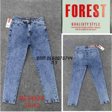 Forest Американка джинси блакитного кольору стрейч весна 32-42 3463