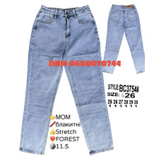 Forest Мом джинси блакитного кольору Mom fit 25-30 3754