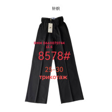 Fudeyan Wide leg джинси чорного кольору стрейчеві 25-30 8578